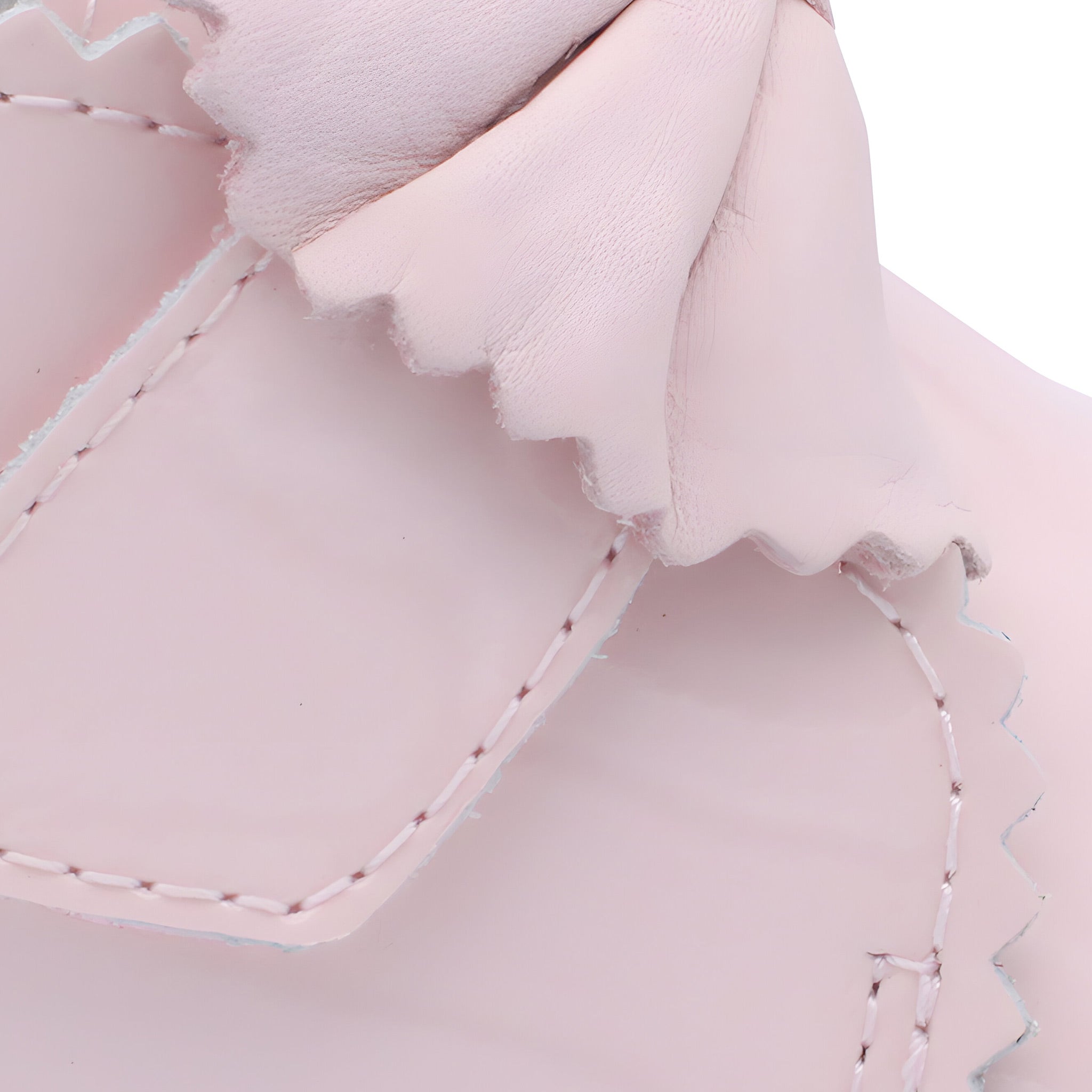 'Sharon' Girls Pale Pink Patent Velcro Boots