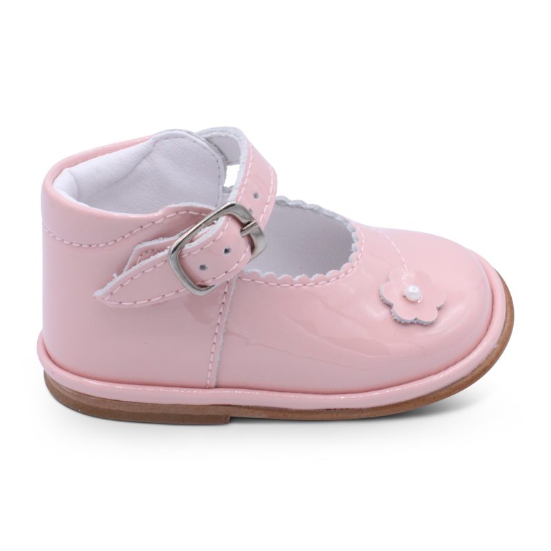 Pink baby shoe on sale